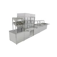 Kantinlar va kafelar uchun oziq-ovqat tarqatish liniyalari