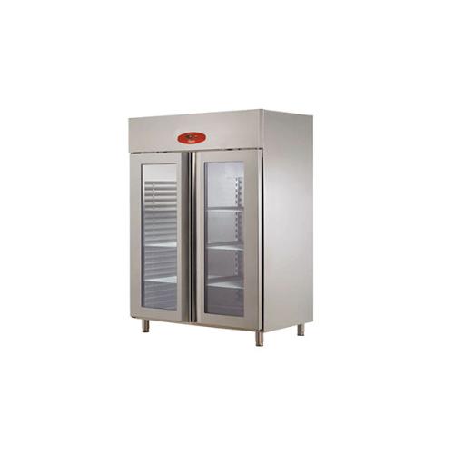 Vertikal turdagi shisha muzlatgich (-2+8°)