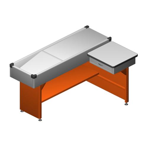 Экономичный кассовый прилавок