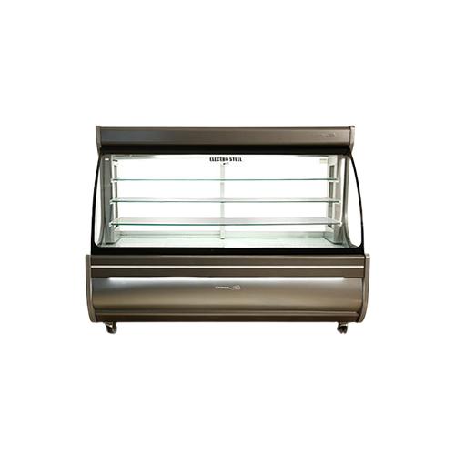 Qandolat mahsulotlari statik oval vitrini 